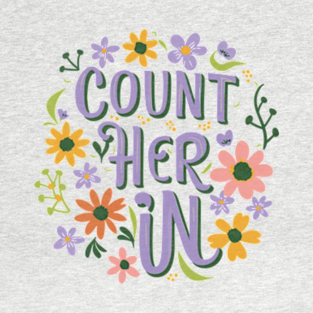 Count Her Inspire Inclusion Women's International Day 2024 by AimArtStudio